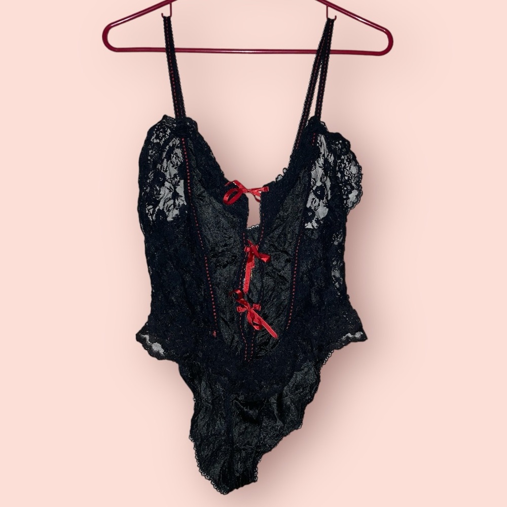 Black Lace Bodysuit